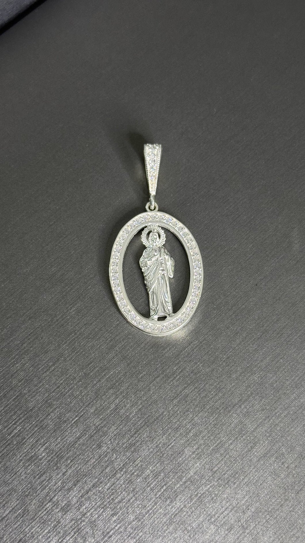 Dije Medalla San Judas Plata Italiana